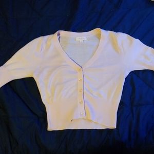 Cropped thin sweater/shirt